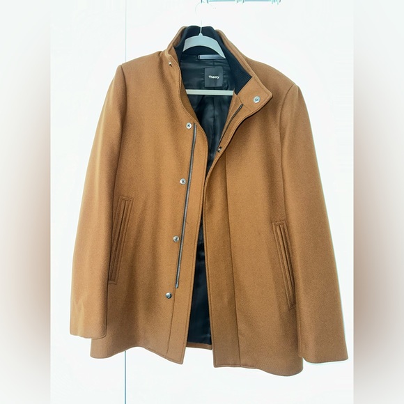 Theory men’s wool coat - Picture 4 of 12